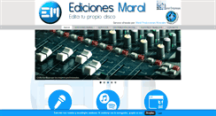 Desktop Screenshot of edicionesmaral.com