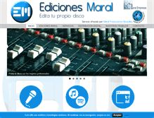 Tablet Screenshot of edicionesmaral.com